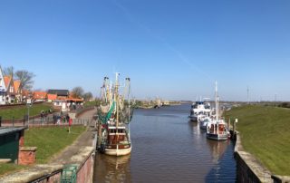 Fischerdorf Greetsiel in der Krummhörn