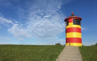 Pilsumer Leuchtturm in der Krummhörn